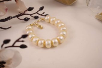 Bracciale Clelia bianco perla