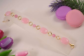 Bracciale Francesca rosa