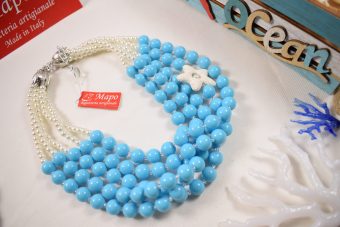 Collana Stella turchese