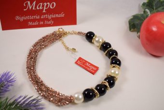 Collana Anna nera-ramata
