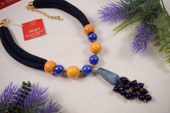 Collana Diana blu