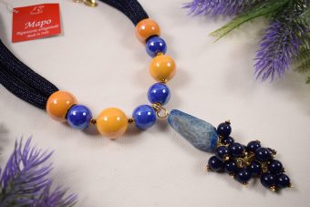 Alternative view of Collana Diana blu