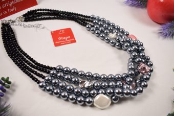 Alternative view of Collana Pina grigia