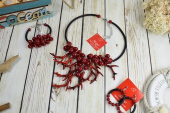 Collana Ramona rossa