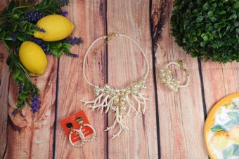Collana Ramona bianca