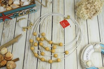 Collana Cora bianca