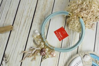 Collana Ariel verde tiffany chiaro