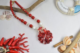 Collana Cristina rossa