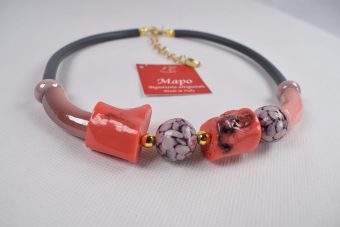 Alternative view of Collana Kelly rosa