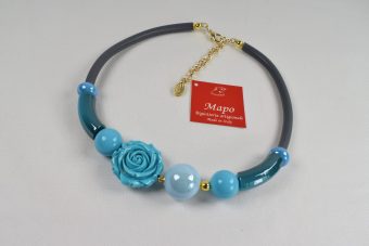 Alternative view of Collana Kelly turchese