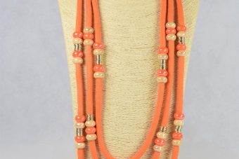 Alternative view of Collana Monica arancione