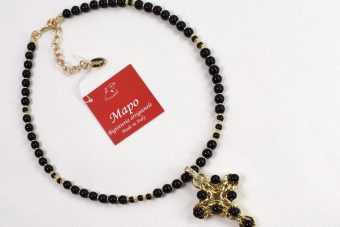 Collana Veronica nera