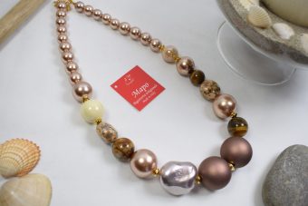 Collana Laura dorato-bronzato