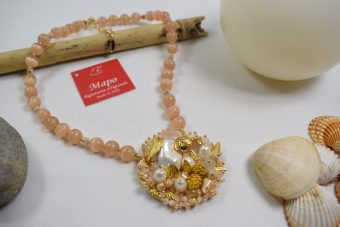 Collana Doris rosa