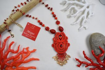 Collana Coco rossa