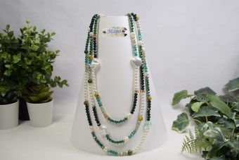 Collana Luisa verde