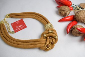 Collana Dina cognac