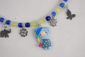 Alternative view of Collana Susanna blu