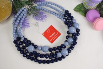 Collana Elsa Blu