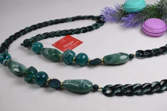 Alternative view of Collana Katia verde