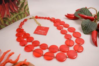 Collana Rossana rossa