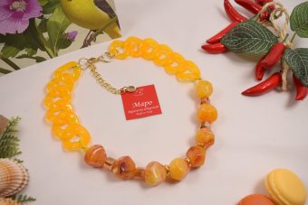 Collana Katrin gialla
