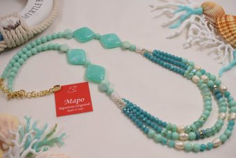 Collana Mara verde Tiffany