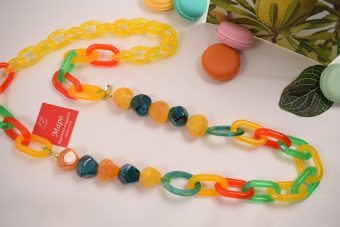 Alternative view of Collana Katia multicolore