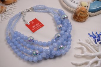 Collana Elsa azzurro chiaro