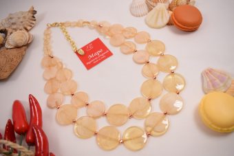 Collana Rossana beige