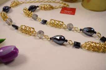 Alternative view of Collana Romina blu