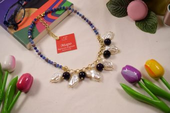 Collana Dominga viola