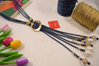 Collana Sarah blu