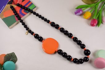 Collana Lina arancione