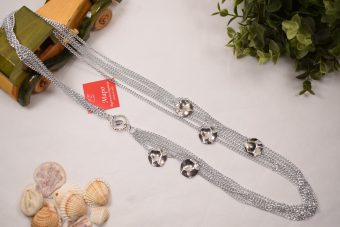 Collana Paola argentata