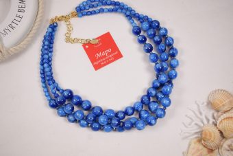Collana Gina blu