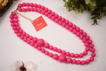 Collana Angela fucsia