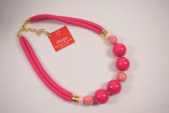 Alternative view of Collana Betty fucsia
