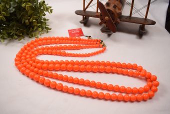 Alternative view of Collana Cloetta arancione