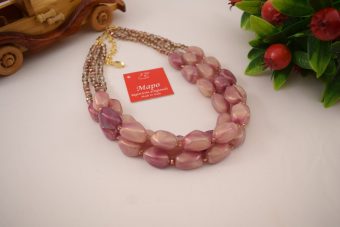 Alternative view of Collana Francesca rosa-ramata