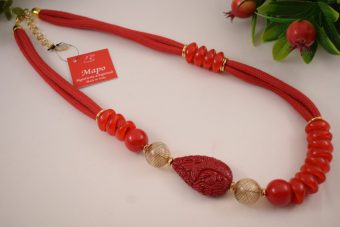 Collana Bea rossa