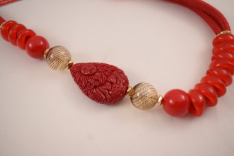 Alternative view of Collana Bea rossa