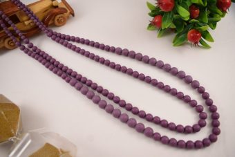 Alternative view of Collana Cloetta viola malva