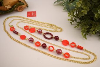Collana Donatella rossa