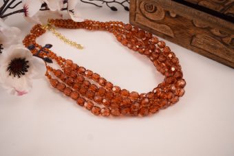 Collana Eva ambra