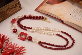 Collana Gea rossa