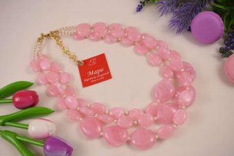 Collana Francesca rosa