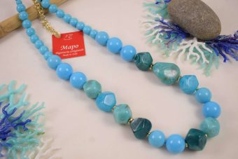 Collana Ale turchese