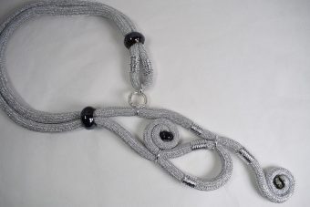 Alternative view of Collana Nadì argentata