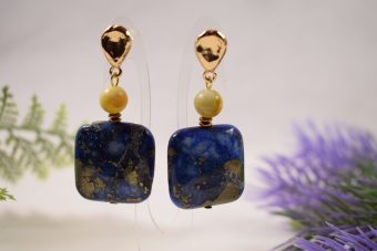 Alternative view of Orecchini Diana blu